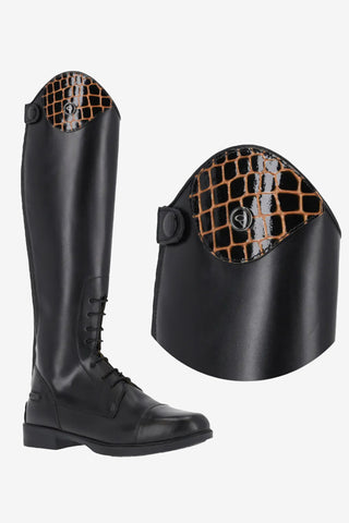 Romy Top Croco Guld