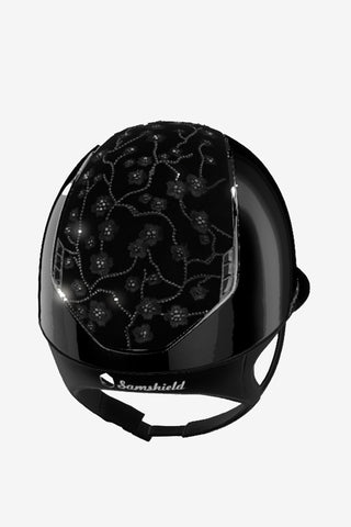 Riding Helmet 2.0 Glossy Miss Black Cherry Blossom