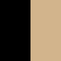 Svart/Cappucino