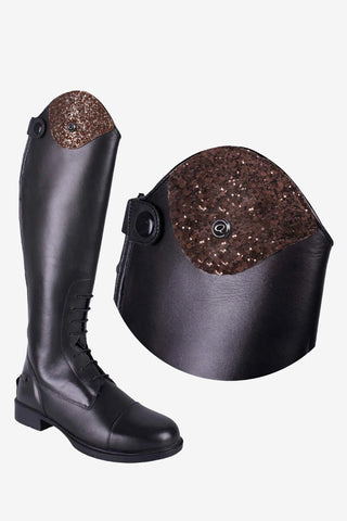 Romy Top Sparkle Brunglitter