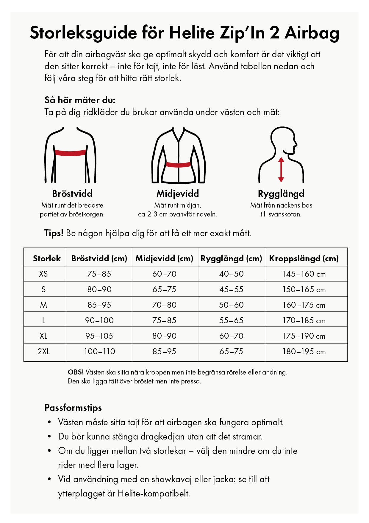 Size Guide